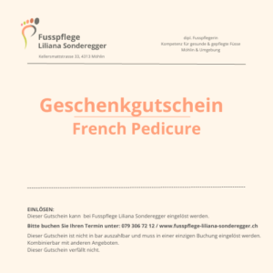 French Pedicure (Praxis)